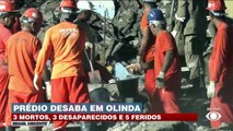 Bombeiros procuram pessoas soterradas em Olinda 01/05/2023 09:48:45