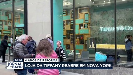 Loja da Tiffany reabre em Nova York após 4 anos de reforma 01/05/2023 09:52:00