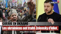 UKRAINE : Les Ukrainiens exigent la démission rapide de Zelensky.