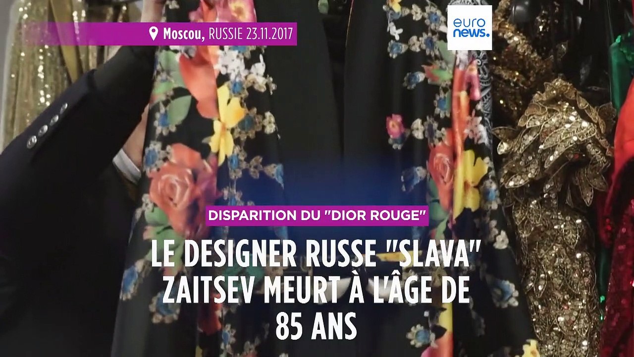 Mort du Tsar de la mode soviétique : Vyacheslav Zaïtsev s'est éteint à l'âge de 85 ans