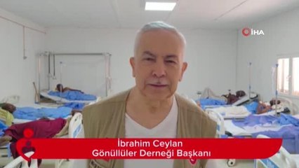 Nijer'e giden gönüllü sağlık çalışanları hastalara umut oldu
