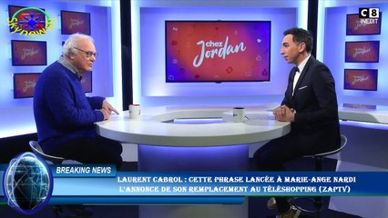 Laurent Cabrol : cette phrase lancée à Marie-Ange Nardi  l'annonce de son remplacement au Téléshoppi
