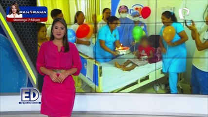 Niña que padecía labio fisurado recupera su sonrisa el día de su cumpleaños