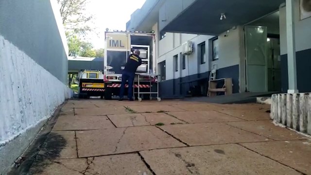 Corpo de homem que faleceu enquanto estava internado chega ao IML