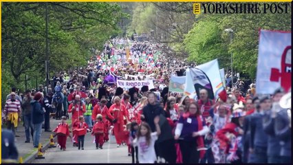 Ilkley Carnival 2023 celebrates the King's Coronation