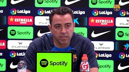 Xavi: "Estamos en un proceso de construcción, es una Liga muy importante"