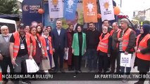 AK PARTİ İSTANBUL 1'İNCİ BÖLGE MİLLETVEKİLİ ADAYI SARAÇOĞLU, KADIN ÇALIŞANLARLA BULUŞTU