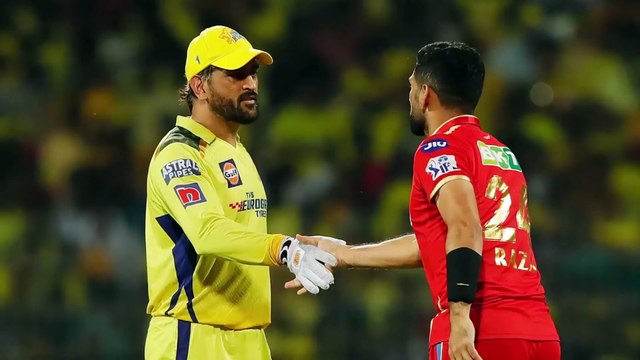 Sikandar Raza clinch last ball thriller against CSK _ CSK vs PBKS Last Over Highlights win over CSK