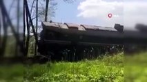Rusya sınırında patlama! Sabotaj: Rus vatandaşlarını, Rusya'yı korkuttu! Tren raydan çıktı