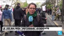 1er-Mai : 550 000 manifestants à Paris selon la CGT