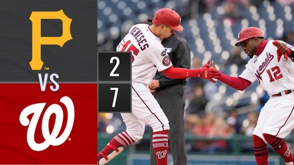 Resumen Piratas de Pittsburgh vs Nacionales de Washington | MLB 30-04-2023