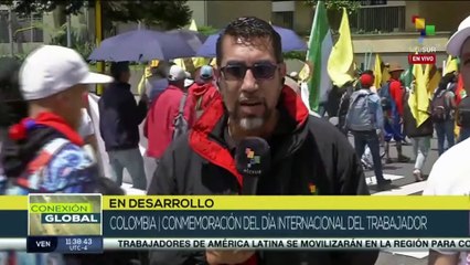 Tải video: Colombianos marchan este Primero de Mayo para respaldar reformas laborales del Gobierno