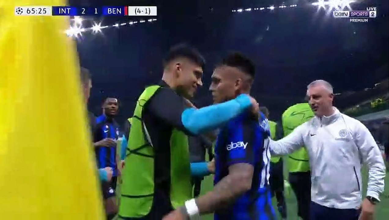 اهداف مباراة انتر ميلان وبنفيكا  3-3  ◀  دوري ابطال أوروبا 2023