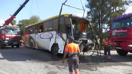 Muere una mujer en el accidente de un autobús que trasladaba a trabajadoras temporeras en Huelva