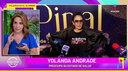 Yolanda Andrade responde supuesto mensaje de Verónica Castro por su enfermedad