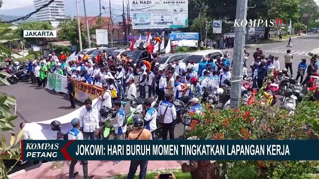 Ucapkan Selamat Hari Buruh Internasional, Jokowi: Momen Tingkatkan Kesejahteraan Buruh dan Pekerja!