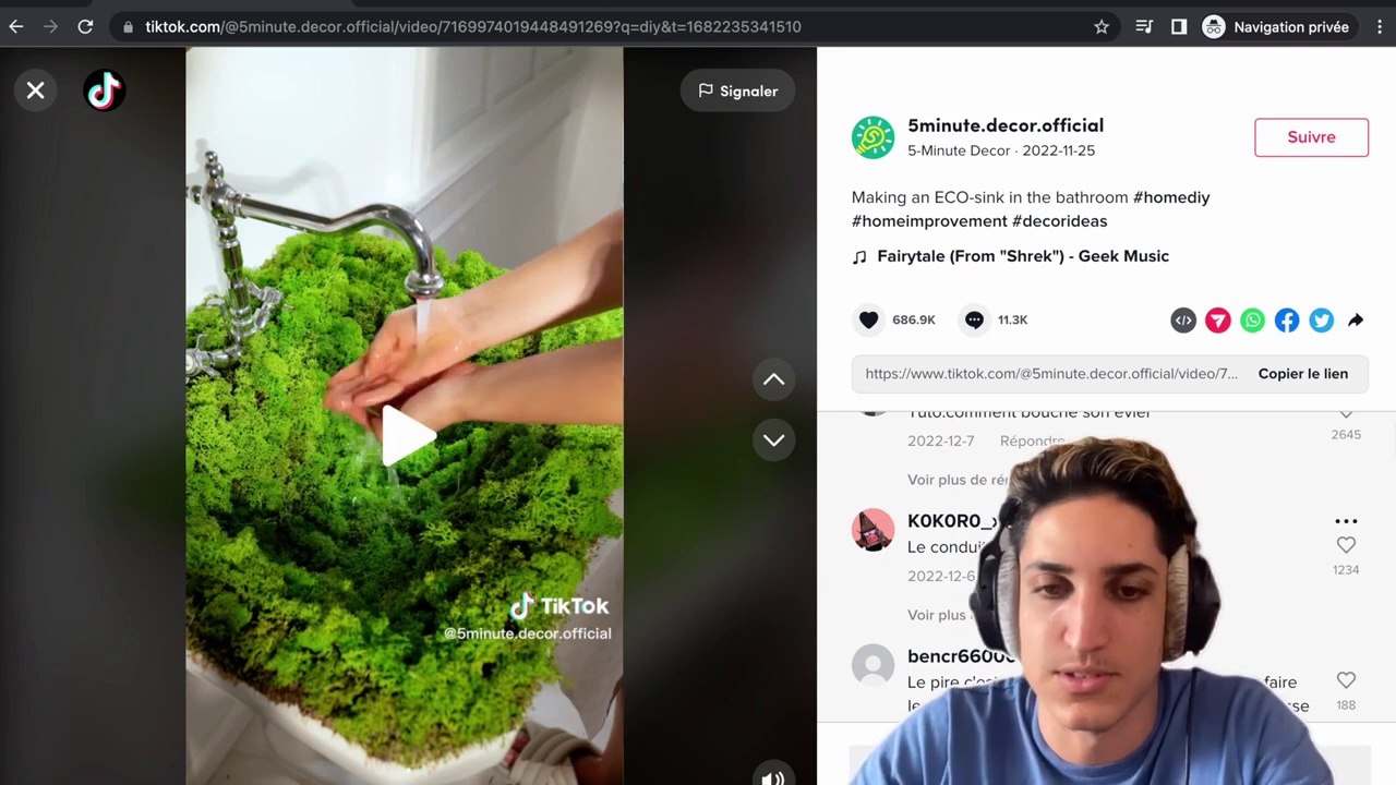 JE REAGIS A DES DIY SUR TIK TOK !