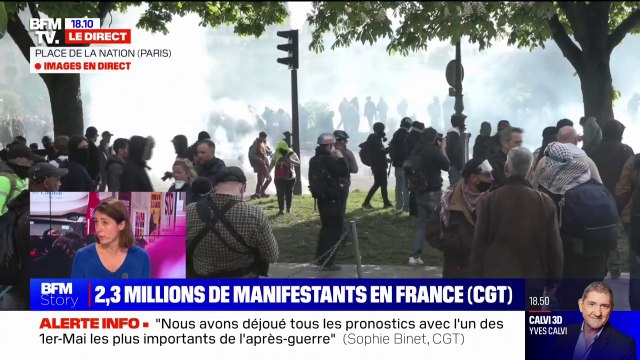 Proposition d'abrogation de la réforme des retraites: Sophie Binet (CGT) appelle les députés à prendre leurs responsabilités pour permettre une sortie de crise