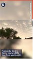 Mammatus Clouds Appear Over Austin