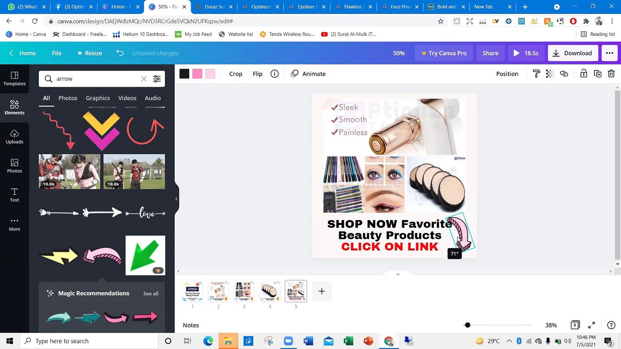 11-CANVA VIDEO PART 2 LEC 6 daraz new course 2023
