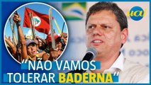 Tarcísio fala em 'cadeia' para invasores de terra