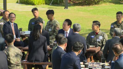 尹 "'프라미스' 성공, 외교 역량 성과"...작전 참가자들 격려 / YTN