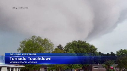 Virginia Beach tornado damages dozens of homes