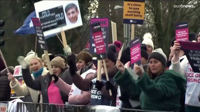 للمطالبة بتحسين الأجور.. اضراب جديد للممرّضين في بريطانيا