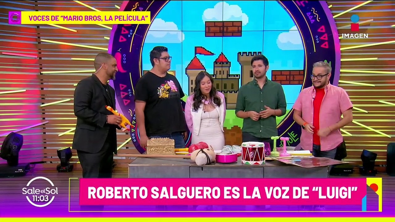 Las voces de 'Mario Bros, La Película' nos cant...
