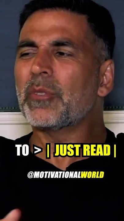 FUN TO JUST READ BOOKS | SHORTS MOTIVATION VIDEO | AKSHAY KUMAR