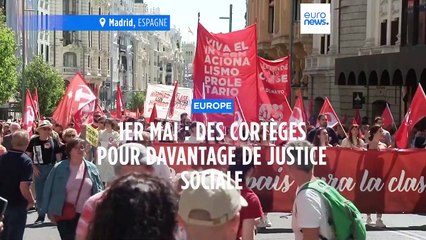 1er mai : manifestations partout sur le Vieux Continent pour une plus grande justice sociale