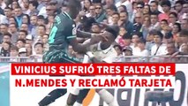 GOL desvela lo que Vinicius dijo al árbitro cuando le sacó amarilla y no roja