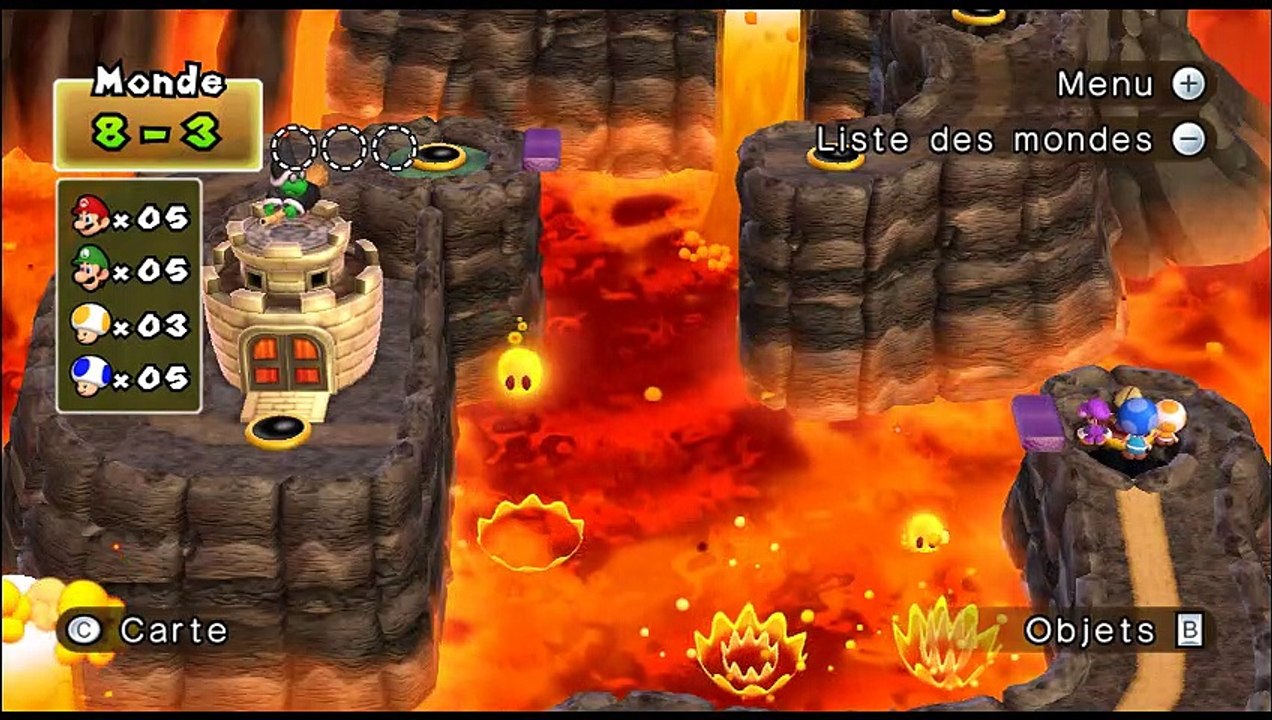 DU Super Wario Bros online multiplayer - wii