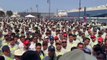 Realizan concentración masiva en Veracruz por Día del Trabajo