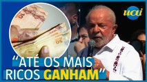 Lula comemora aumento do salário mínimo: 'Todos ganham'