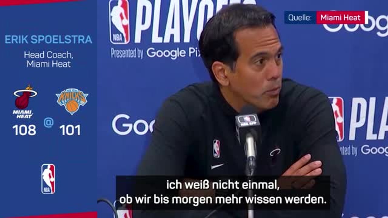 Spoelstra: 'Keine Ahnung, wie lange Butler fehlt'
