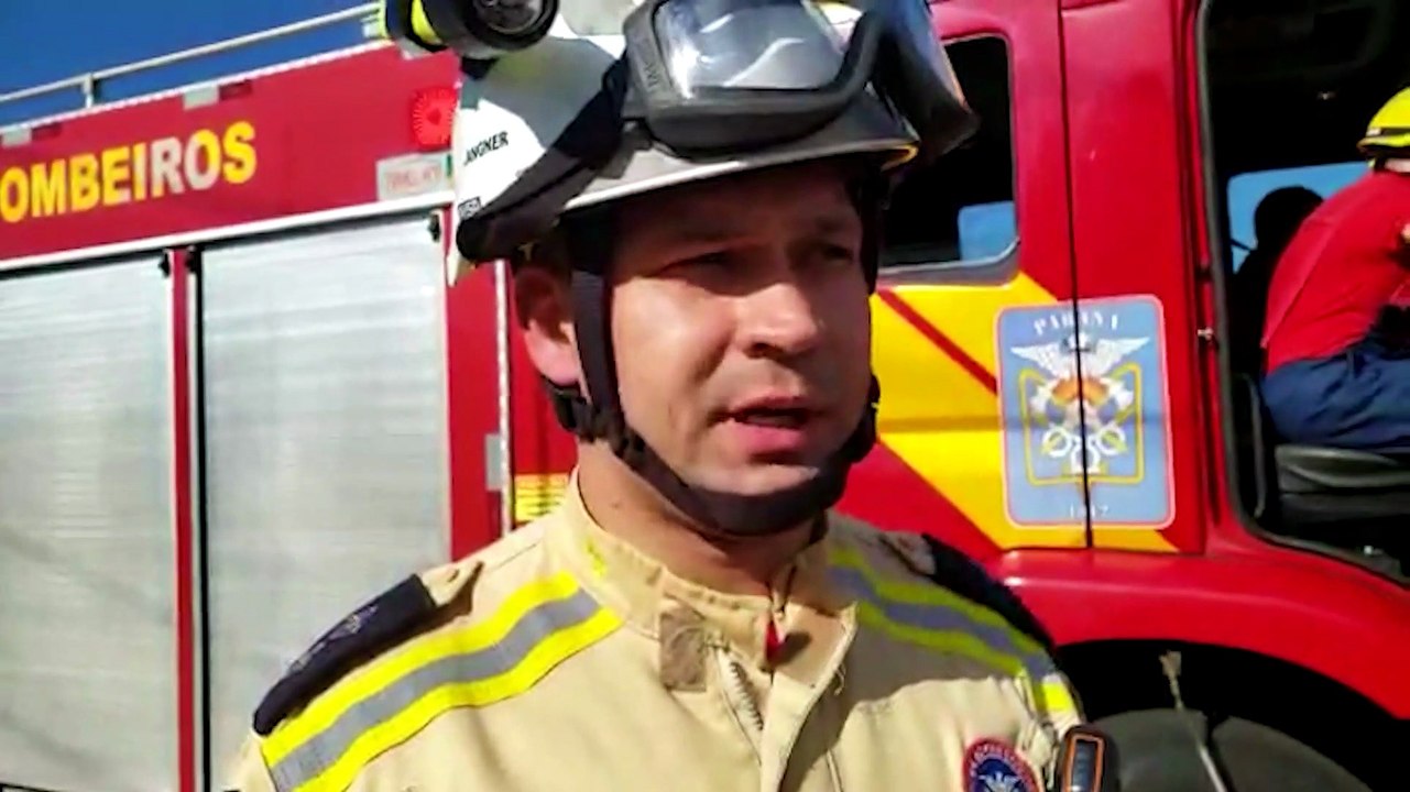 Outro capotamento, desta vez na BR-277 em Cascavel, deixa dois feridos