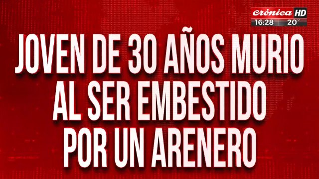 Finde largo trágico: joven de 30 años murió en los medanos al ser embestido por un arenero