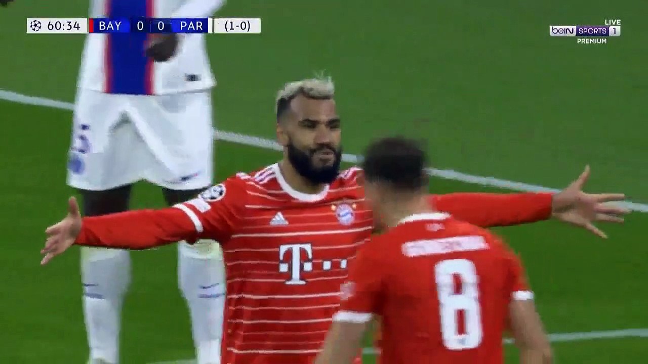 اهداف مباراة باريس سان جيرمان و بايرن ميونخ 2-0...