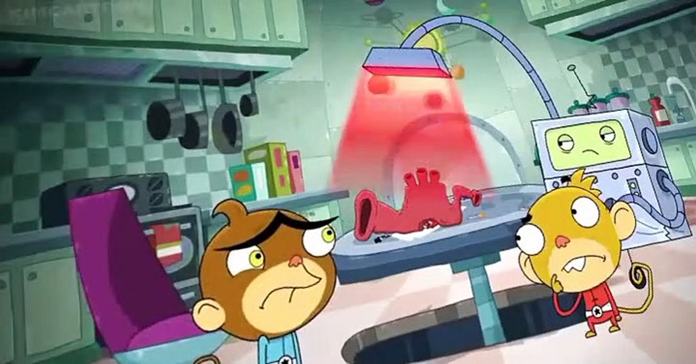 Rocket Monkeys Rocket Monkeys S02 E008 – Rock On / Thunderbot