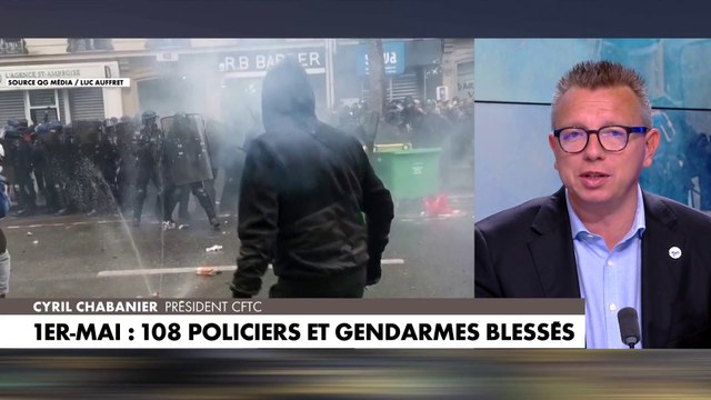 Cyril Chabanier : «Les blackblocs attaquent de plus en plus souvent les cortèges de tête»