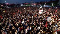 Millet İttifakı’nın yeni seçim şarkısı ilk kez Manisa’da meydanlarda çalındı