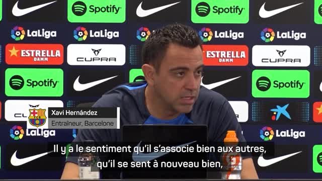 Barcelone - Xavi : Lewandowski a fait un pas en avant