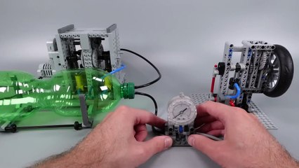 Running Lego Engines with Air