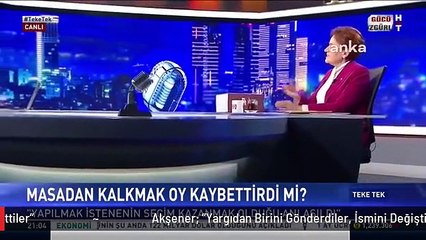 Akşener: "Yargıdan Birini Gönderdiler, İsmini Değiştirerek Gitti. Orada Destek Talep Ettiler"