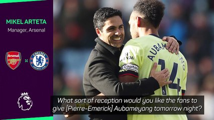 Aubameyang 'deserves respect' from Arsenal fans - Arteta