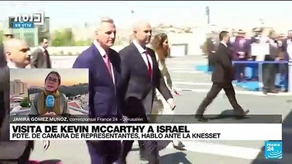 Informe desde Jerusalén: ante la Knesset, Kevin McCarthy ratifica apoyo de EE. UU. a Israel