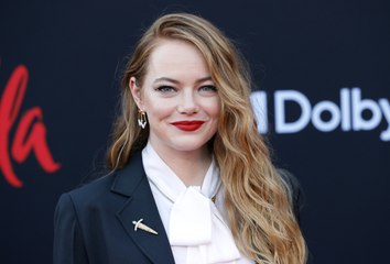 Emma Stone Looks Unrecognizable With Long Black Hair in the First Look From Her New Movie