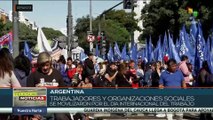 Argentinos rechazaron políticas de ajuste del FMI por atentar contra los derechos laborales