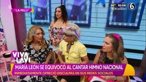 María León pide disculpas tras equivocarse en el Himno Nacional Mexicano